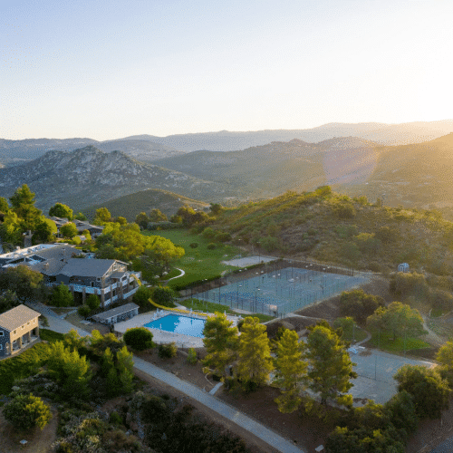 Aerial image of the Onsite location in California